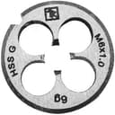 Плашка D-COMBO круглая ручная М4х0.7, HSS, Ф20х5 мм Thorvik