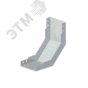 Лоток монтажный угловой 90 вверх ЛУ90В.200.65.393.1.2 СОЭМИ