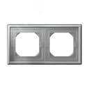 ARTGALLERY рамка 2-постовая IP44, алюминий