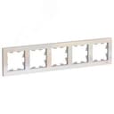 Рамка пятипостовая ATLASDESIGN универсальная жемчуг