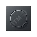 Накладка для роторных диммеров, спутников и потенциометров (без механизма). (Для роторного диммера арт.- 1730 DD, 1731 DD, 211 GDE для спутникового устройства арт.- 1733 DNE потенциометра арт.- 240-10, 240-31 для DALI-потенциометра арт.- 240 JUNG