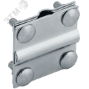 Зажим крестообразный с разделителем полоса/пруток-полоса/пруток 30/8мм оцинкованная сталь HDZ IEK