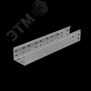 Лоток перф. 80х100х0,8 L2500 мм Стандарт ПЛЮС INOX304