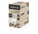 Кабель витая пара, не экранированный Hyperline WR-UTP-4P-C5E-PVC-GY (305 м) Серый