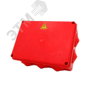 Коробка распределительная огнестойкая КРОПС-П6, IP55, габаритные размеры 240х195х90 мм, для кабелей сечением до 10 мм2, 6 клемм