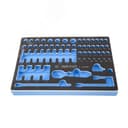 Ложемент для наборов торцевых головок 2565MRV, 9-2565MRV, EVA 85811132B King Tony