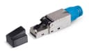 Коннектор Cabeus 8P8C-SH-C8-TWP (RJ45, CAT.8, экранированный, со вставкой) (10070c)