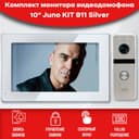 Комплект видеодомофона Juno White-KIT (911sl) Full HD 10 дюймов, в квартиру /в подъезд /для частного дома