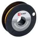 Маркер кабельный 4,0 мм2 "6" (500 шт.) (ЕС-2) EKF PROxima