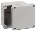 Коробка распределительная ОП 100х100х50мм двухкомпонентн. 7 вводов IP66 сер. Ruvinil 67250