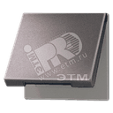 Крышка откидная для штепсельных розеток с платой 50х50мм антрацит JUNG