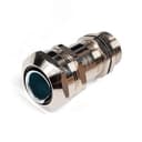 Ввод кабельный для металлорукава латунный ВК-М25(13-18 мм)-МР25 КВТ