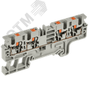 Колодка клеммная CP-MC 4 вывода 4мм2 серая IEK
