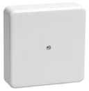 Коробка распаячная ОП 75х75х20 IP40 КМ41212-01 (6 клем. 6кв.мм) бел. IEK UKO10-075-075-020-K01