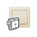 Выключатель двухполюсный индикация Valena 10 AX 250В АС слоновая кость