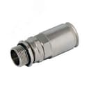 Муфта труба-коробка D=32мм с уплотнением кабеля IP68 М25х1.5 D=15 - 21мм
