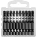 Биты Impact Pro, TORX, тип хвостовика E 1/4", TX30, 50мм, 10шт, в пластиковом боксе