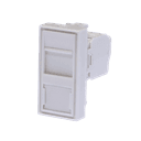 Модуль розетки Suprlan 45х22,5 8P8C (RJ-45) cat.5e (DIY)