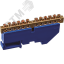 Шина нулевая на DIN-изол NBB-M69-12D/B
