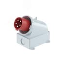 Вилка настенная IP67 63А 3P+E+N 400В