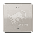 Клавиша для одинарной кнопки BCU  платина