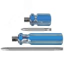 Отвертка с переставным жалом, пластиковая ручка 6x32 мм (PH2/SL6)