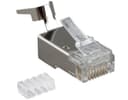 Разъем RJ-458P8C под витую пару Hyperline PLUG-8P8C-UV-C6-TW-SH-10