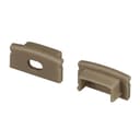 Заглушка LINE1708 OLIVE GREY с отверстием Arlight Пластик 038632