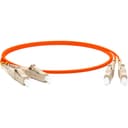 Патч-корд волоконно-оптический (шнур) Hyperline FC-D2-50-LC/PR-LC/PR-H-15M-LSZH-OR