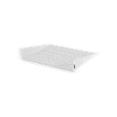 Полка фронтальная TLK, 19", 2U, Г400мм, серый TLK-SHFR-400-GY