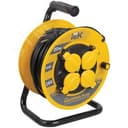 Удлинитель силовой 4 розетки шнур 20м ПВС 3х1.5 УК20 IP44