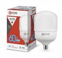 Лампа светодиодная высокомощная LED-HP-PRO 60Вт цилиндр 6500К холод. бел. E27 5700лм 230В с адаптером E40 IN HOME 4690612031132