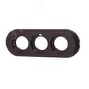 Лизетта Рамка 3-х постовая, пластик, цвет Коричневый