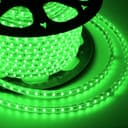 Лента светодиодная 220В SMD2835 48Втм 60 LEDм Зеленый 10х7ммс кабелем питания IP67 NEONNIGHT 142604