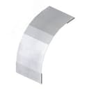 Крышка на угол вертикальный внешний 90 градусов, 100х400 R300 в комплекте с крепежными элементами и соединительными пластинами,необходимыми для монтажа DKC