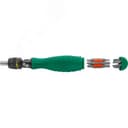 Рукоятка отверточная с шарниром со вставками-битами в наборе, 19 предметов