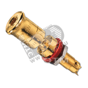 Гнездо High-End для громкоговорителя цвет красный JUNG