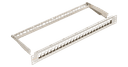 Патч-панель наборная, 1U NIKOMAX NMC-RP24-BLANK-1U-MT