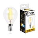 Лампа светодиодная Feron LB61 Шарик E14 5W 2700K 25578