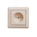W59 Розетка скрытая без заземления 16А бежевая RS16-151-28 Systeme Electric