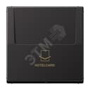 Накладка карточного выключателя (без механизма) Серия LS990 Материал- ударопрочный термопласт Цвет- дарк JUNG