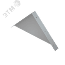 Заглушка двускатной крышки 600 мм HD85