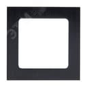 Стокгольм Рамка 1-местная металлическая черная EKF