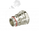 Взрывозащищенный кабельный ввод ANP под небронированный кабель в металлорукаве M63х1,5 D36-45мм, Dn50мм. Нержавеющая стальAISI316L. IP66/68 DKC