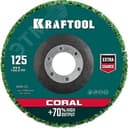 Круг полимерно-шлифовальный синтетический абразивный 125х22,2мм CORAL