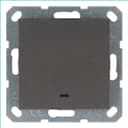 Выключатель 1-кл. 10А IP20 с подсветкой механизм мокко Jasmart G3011NZ