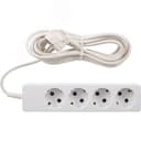 Удлинитель "Гранд" 3м/3роз. с заземлением (ПВС 3х0,75) черный