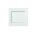 Выключатель одноклавишный, бежевый