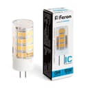 Лампа светодиодная Feron LB432 G4 5W 6400K 25862