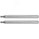 Мини-шарошки алмазные, d 2,0x3,2мм, длина 38мм, 2шт